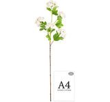 Real Touch Hydrangea x 5 Cream image 2