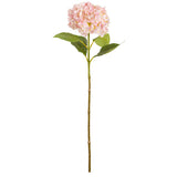 Hydrangea Stem Light Pink (19cm Head 66cm Stem) image 0