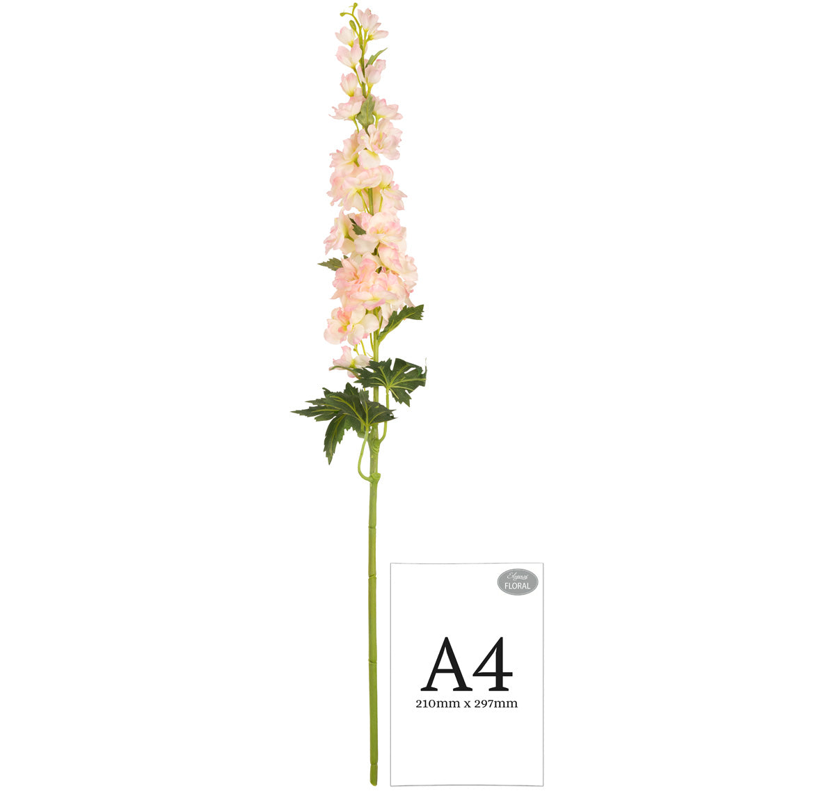 Delphinium x 26 Heads 106cm Pink image 1
