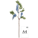 Wisteria Spray x 3 Heads Blue image 1