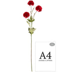 Catherine Chrysanthemum Spray x 3 Red image 1