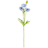 Small Poppy Spray Light Blue/Purple