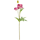 Small Poppy Spray Dusky Rose