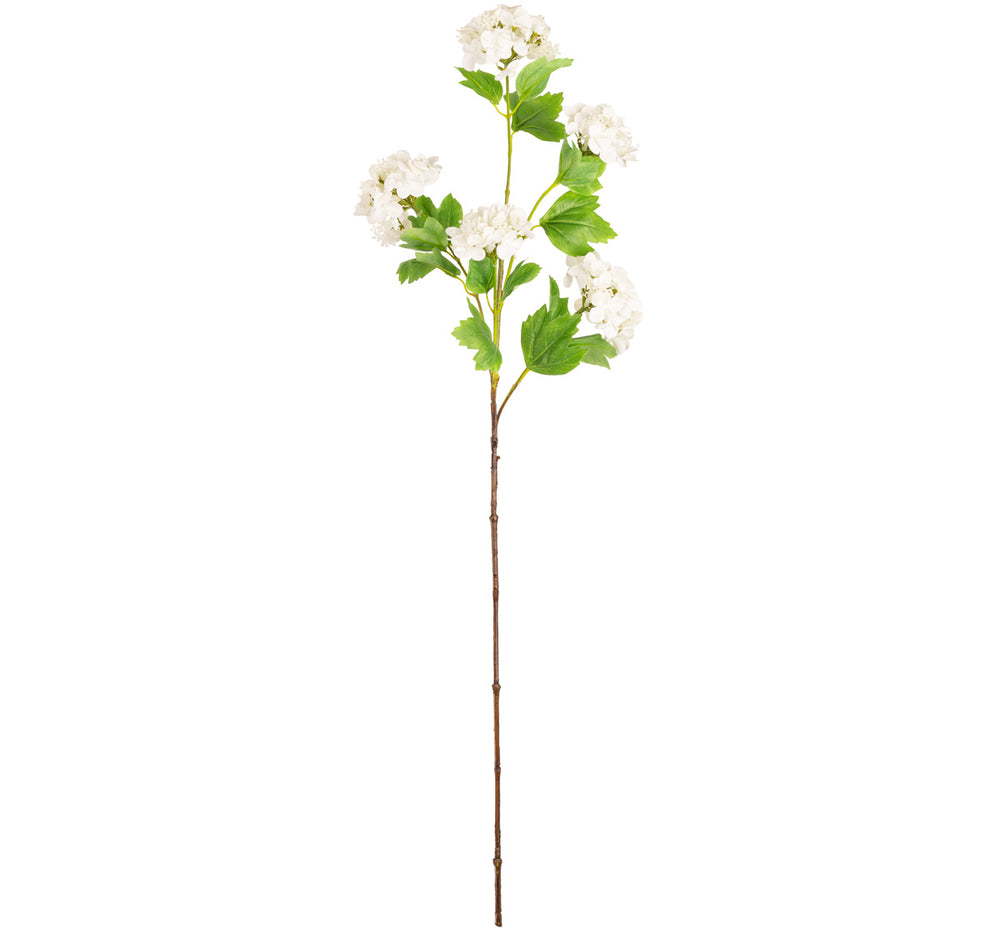 Real Touch Hydrangea x 5 Cream image 0