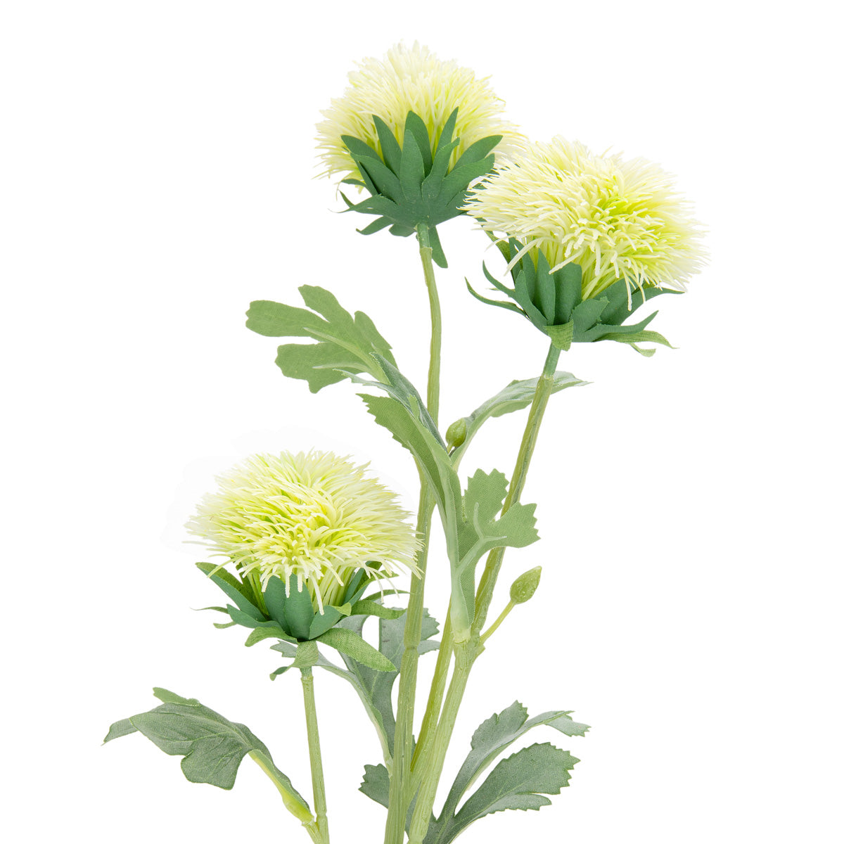68cm Thistle Spray x 3 Cream image 1