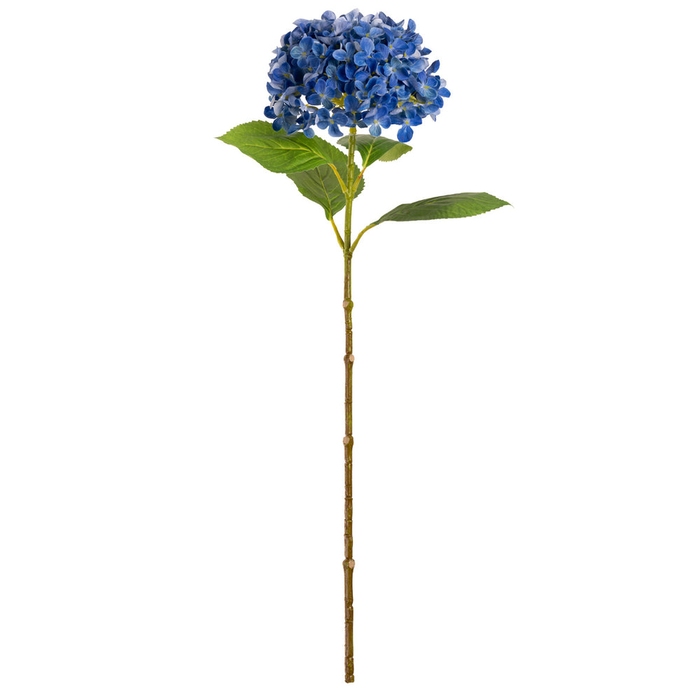 Hydrangea Stem Blue (19cm Head 66cm Stem) image 0