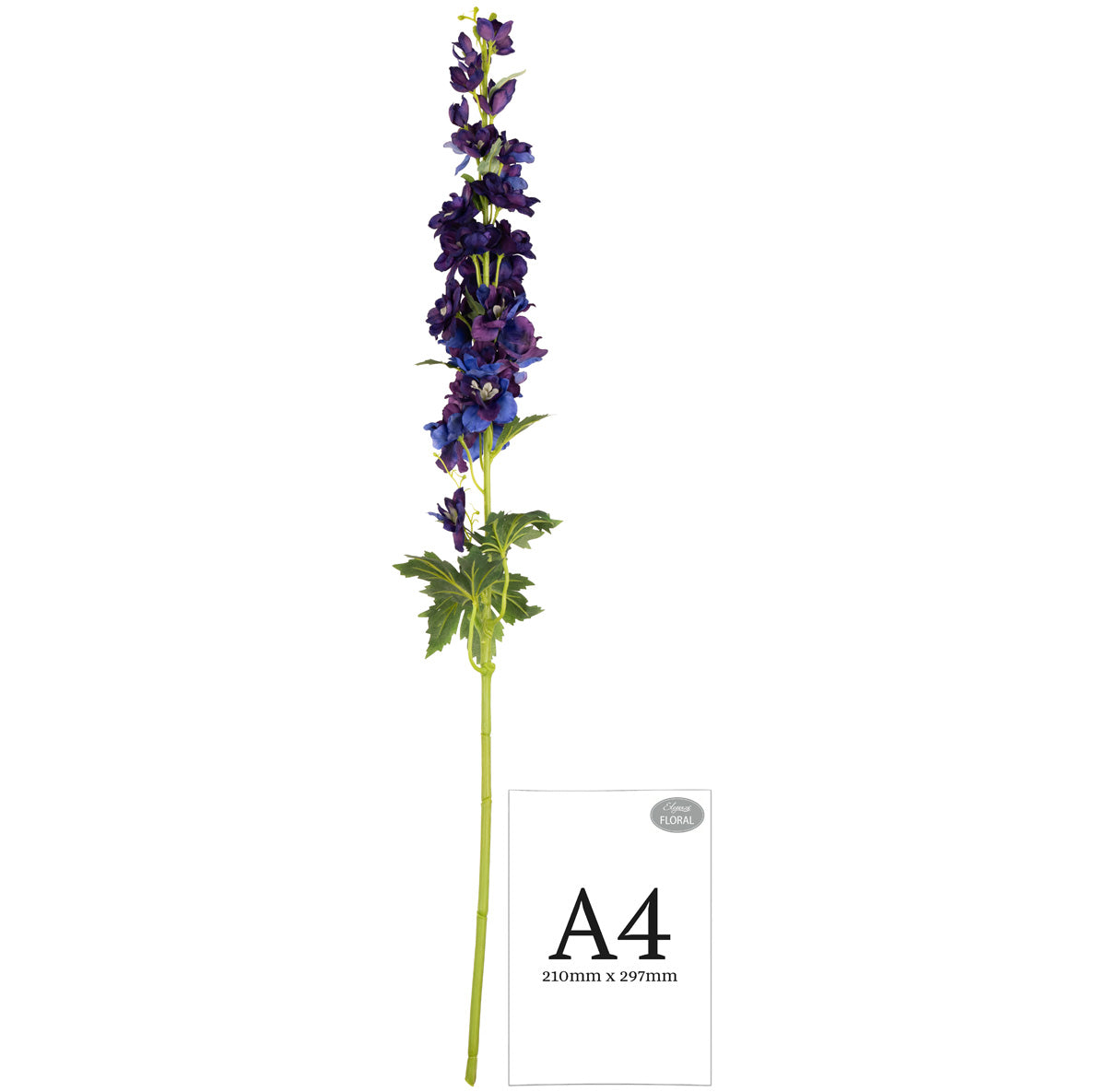 Delphinium x 26 Heads 106cm Purple image 1