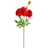 Small Poppy Spray Red image 2