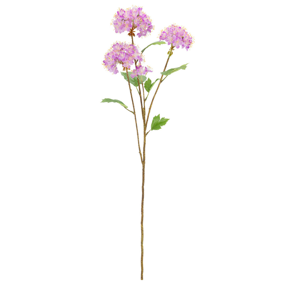75cm Viburnum Spray x 4 Lilac image 0