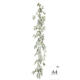 Ruscus Garland Grey/Green 1.7m image 1