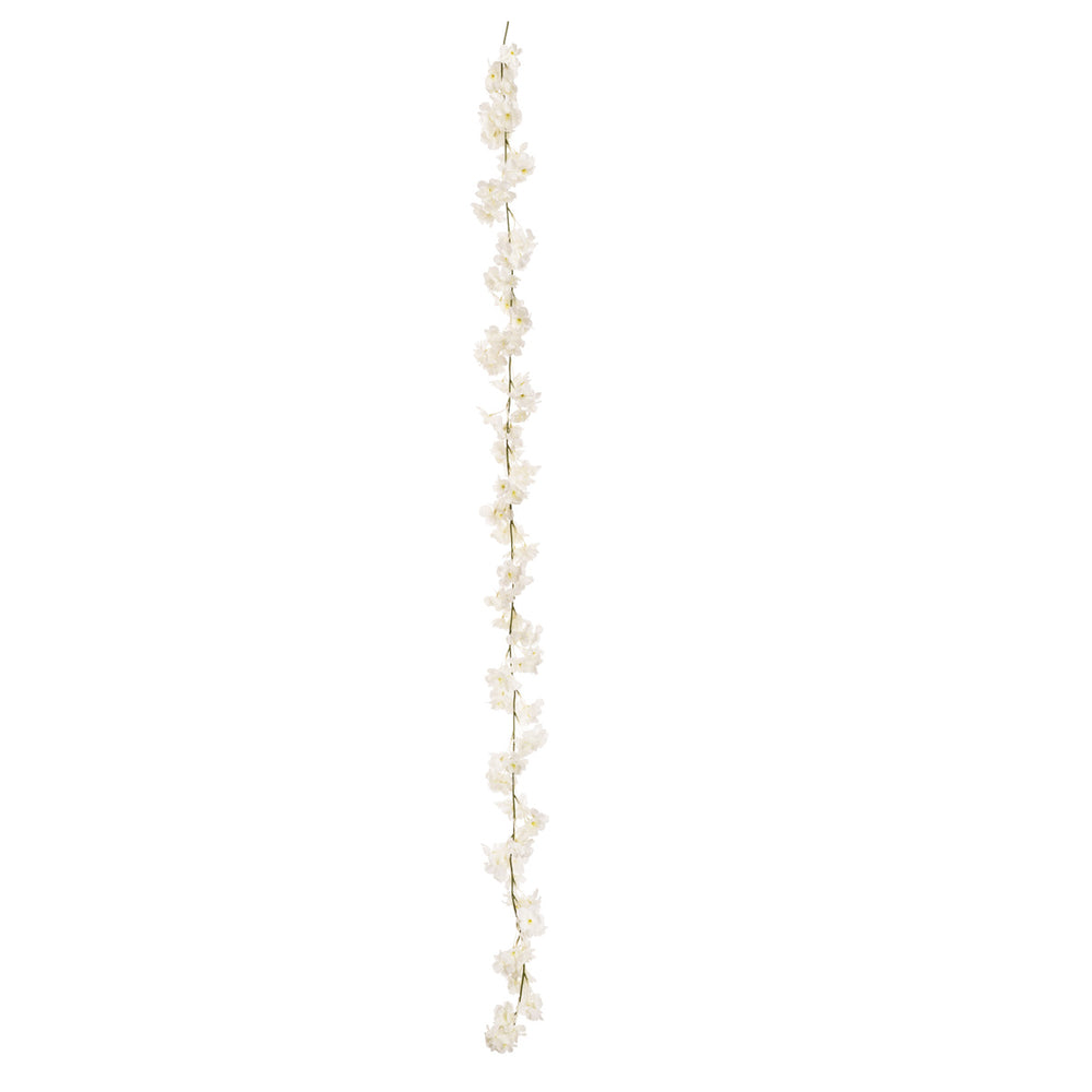 Cherry Blossom Garland 1.8m White image 0