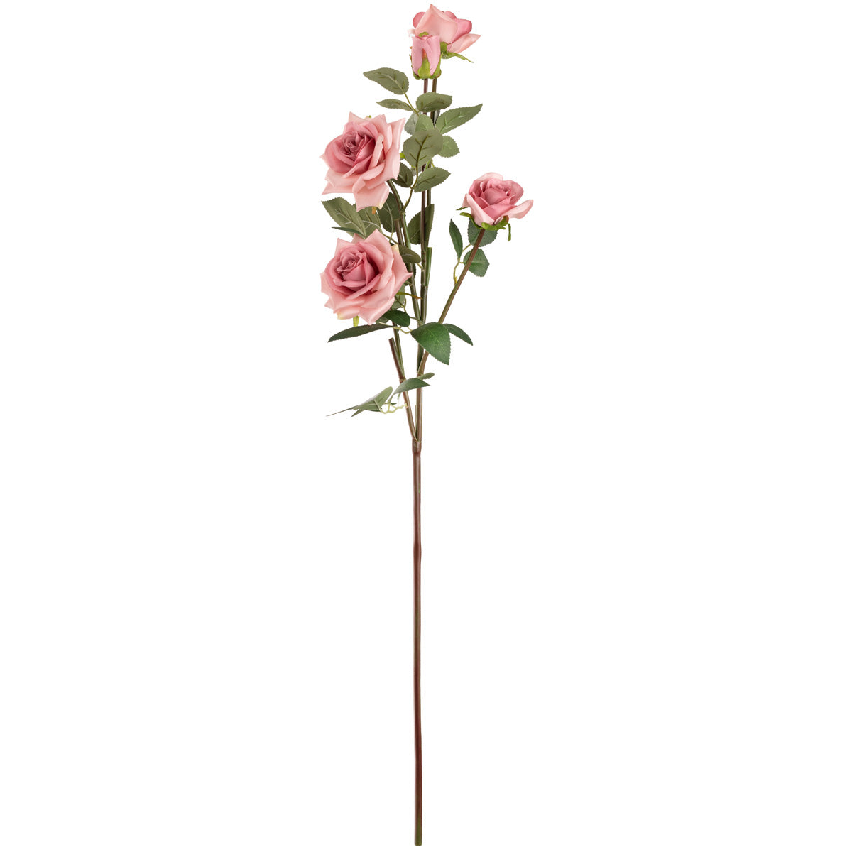 Large Diana Rose Spray x 5 Dusky Pink image 0