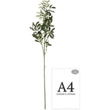 36" Butterfly shape Olive spray x 126 Leaves image 2