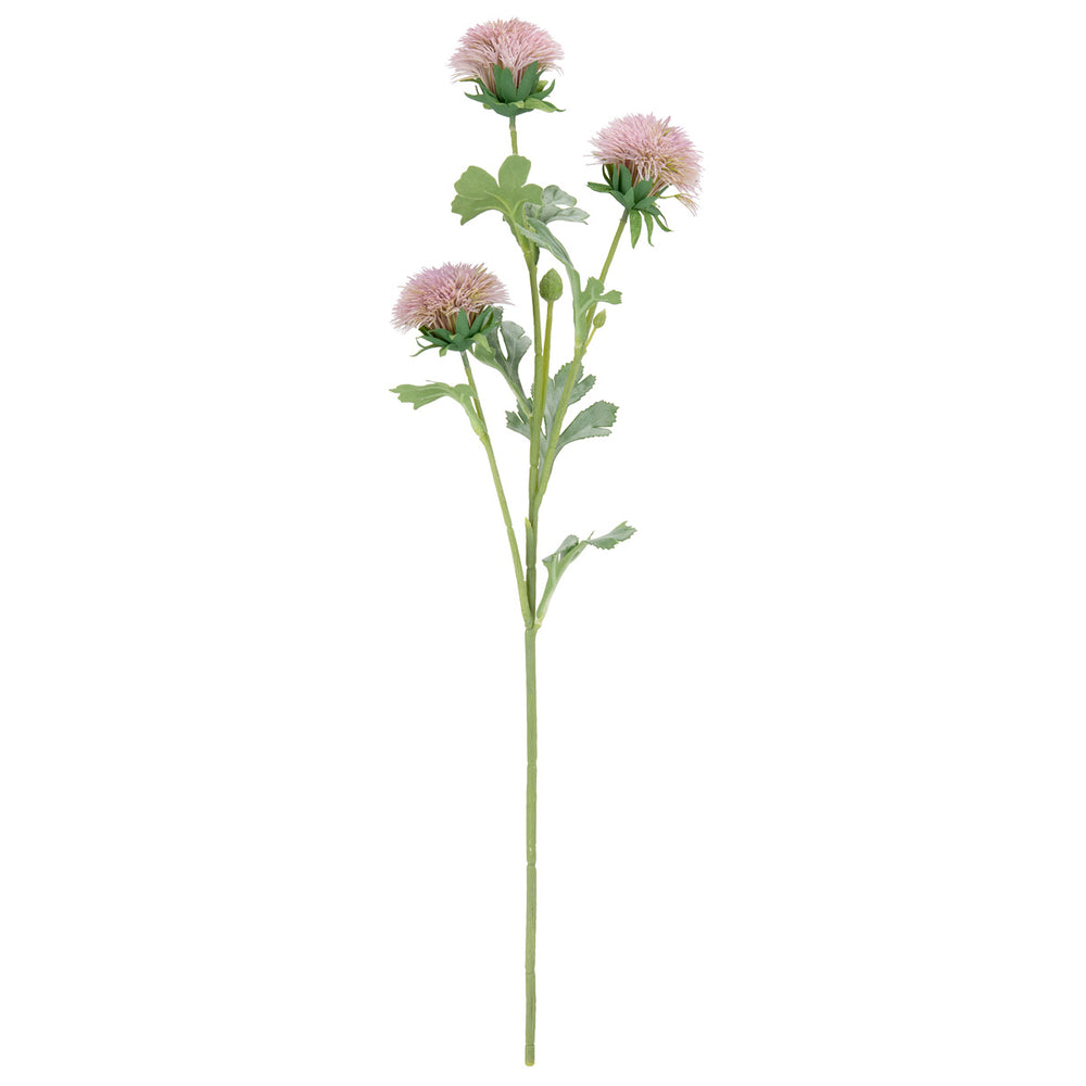 68cm Thistle Spray x 3 Purple image 0