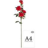 Large Diana Rose Spray x 5 Red image 1