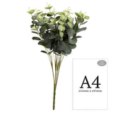 Eucalyptus Bush Frosted Mid Green (16 Heads) image 1