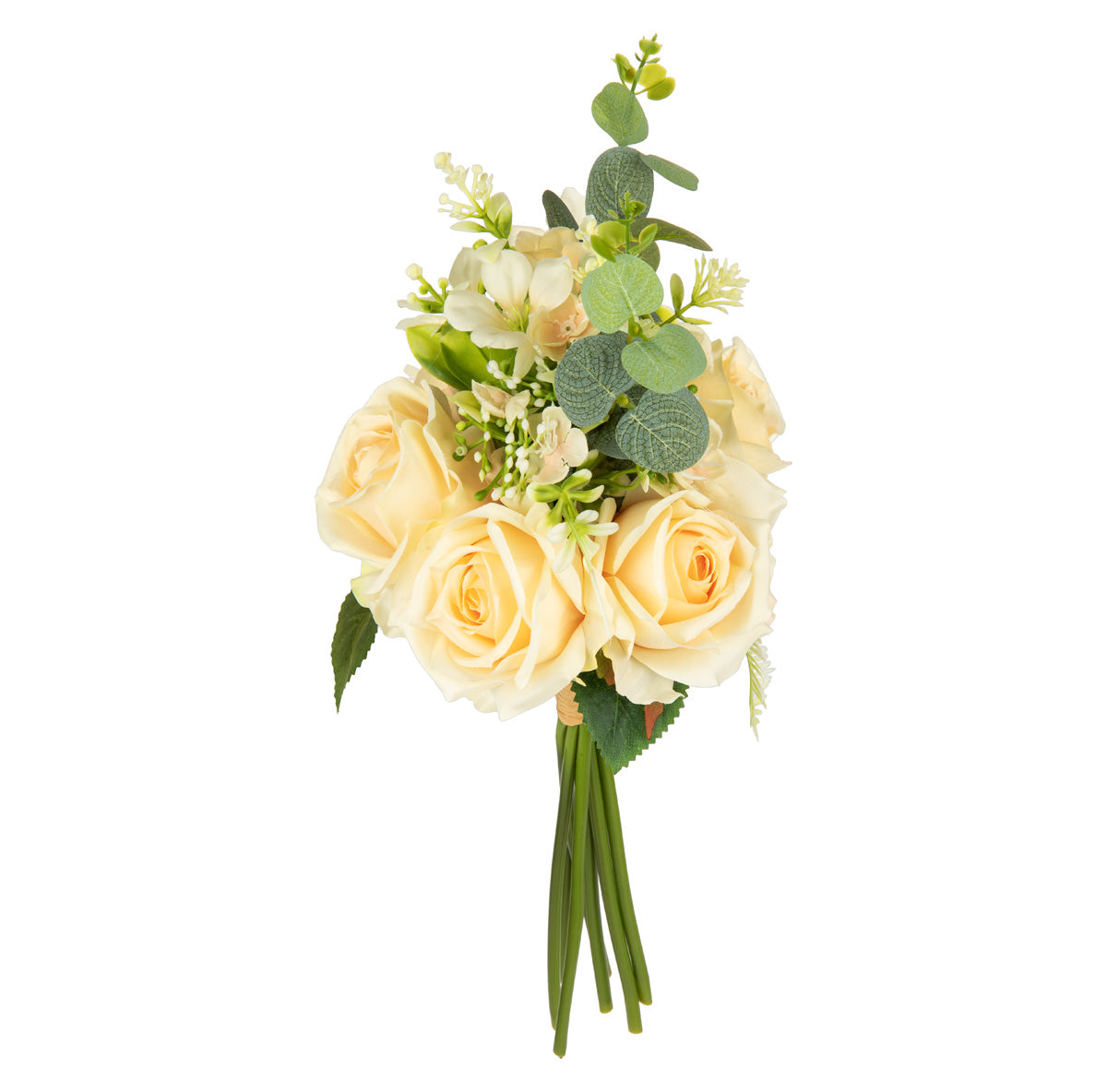 Hand Tied Rose Bunch Champagne image 1