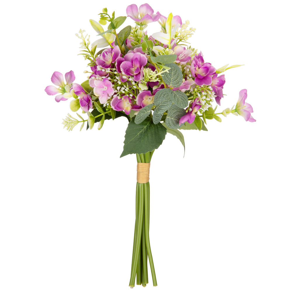 Hand Tied Hydrangea Bunch lilac image 0