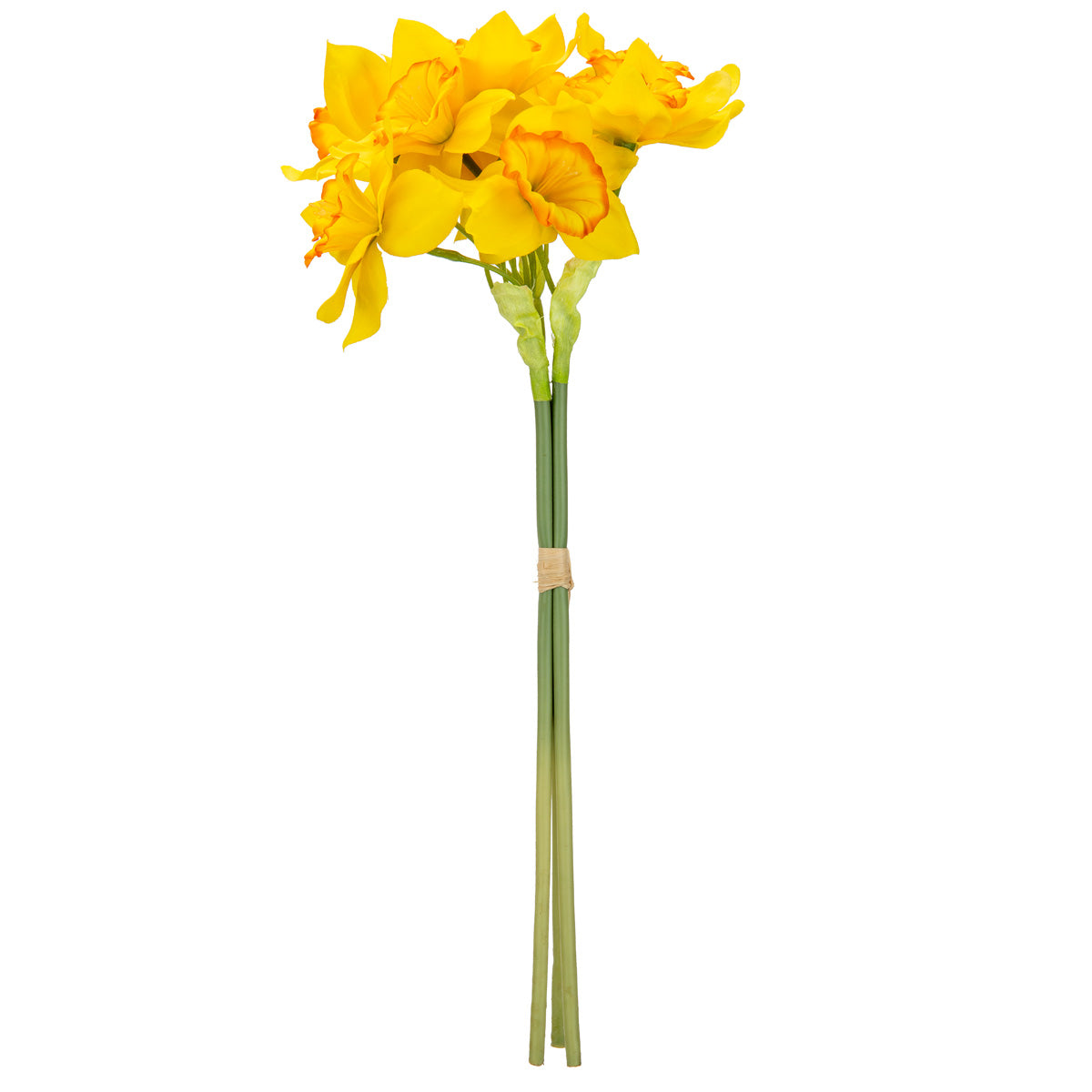 16" Daffodil Bouquet x 9 Heads Yellow image 3