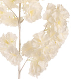 Blossom Spray with White Stem Milk White image 2