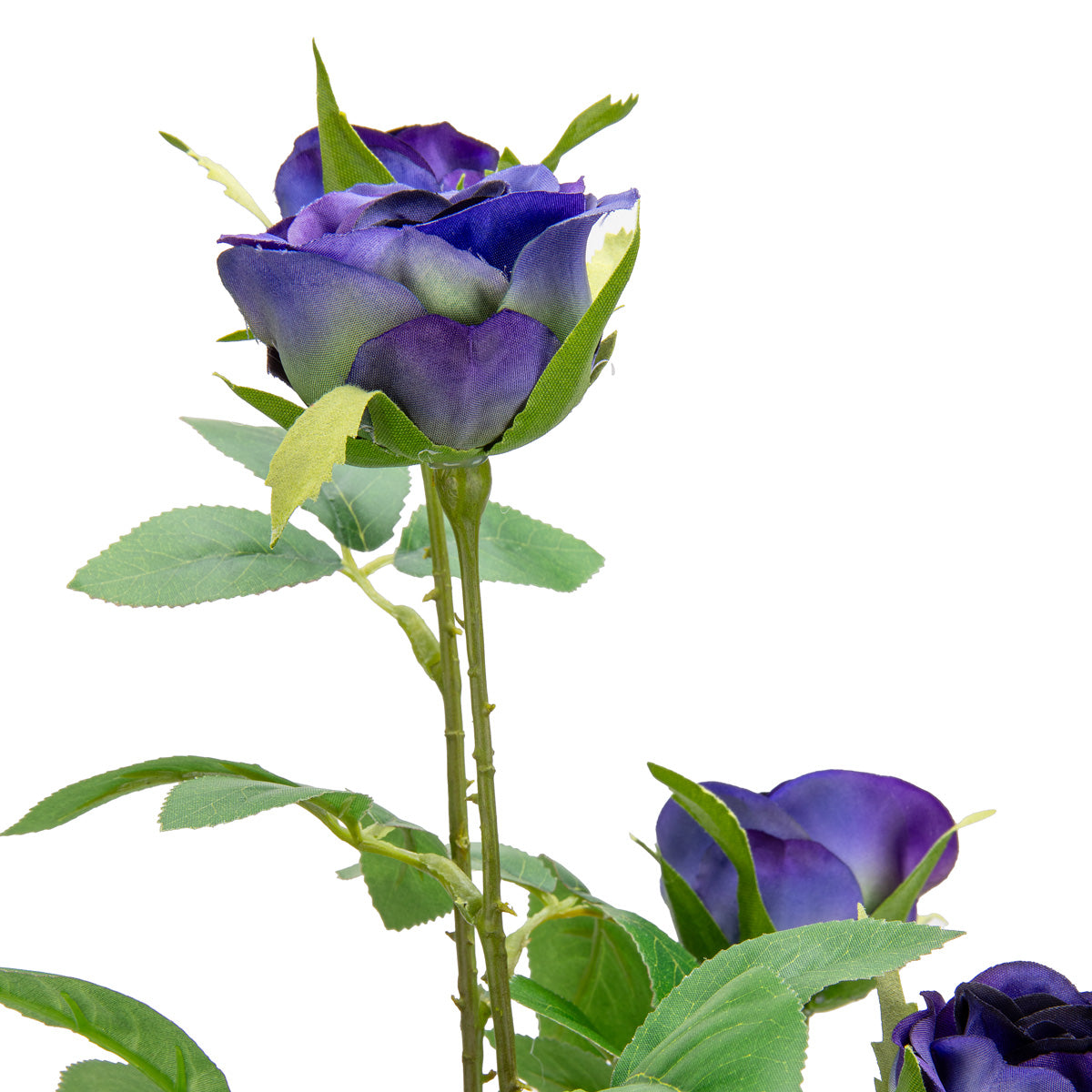 Rose Spray with 6 heads Dark Blue image 2