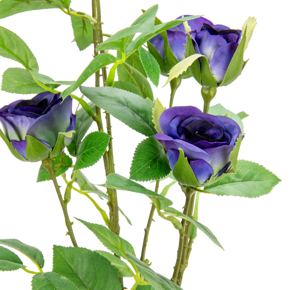 Rose Spray with 6 heads Dark Blue image 3