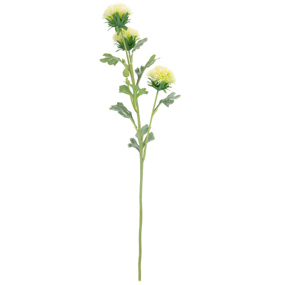 68cm Thistle Spray x 3 Green image 0