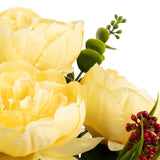 Peony Eucalyptus Bush 49cm Cream image 1
