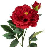 Peony Spray x 2 Red image 1