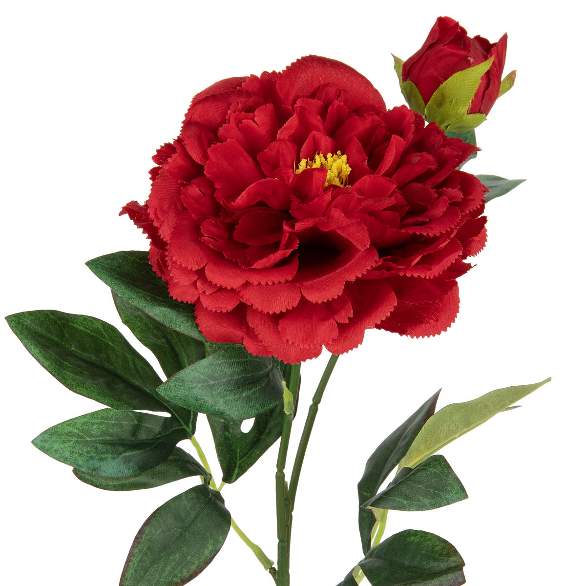 Peony Spray x 2 Red image 1