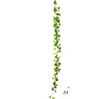 92" Ivy Garland Green x 88 Leaves image 1