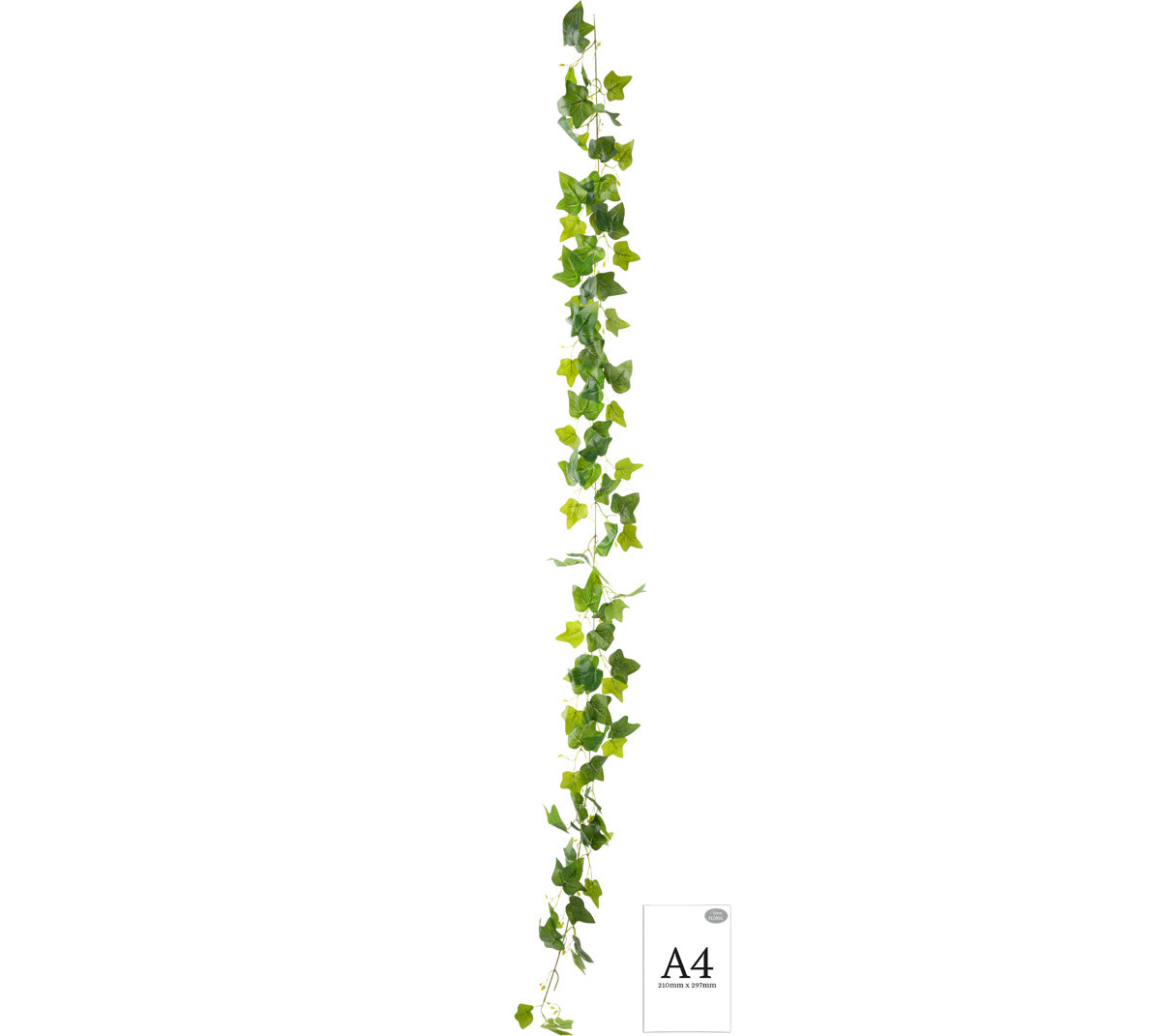 92" Ivy Garland Green x 88 Leaves image 1