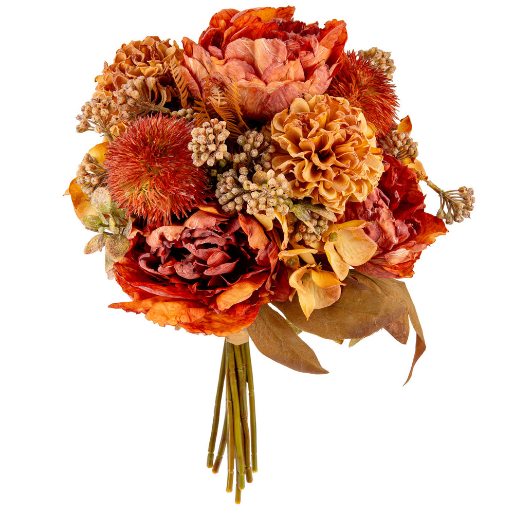 Dry Image Peony Heritage Mixed Bouquet Copper Beech image 0