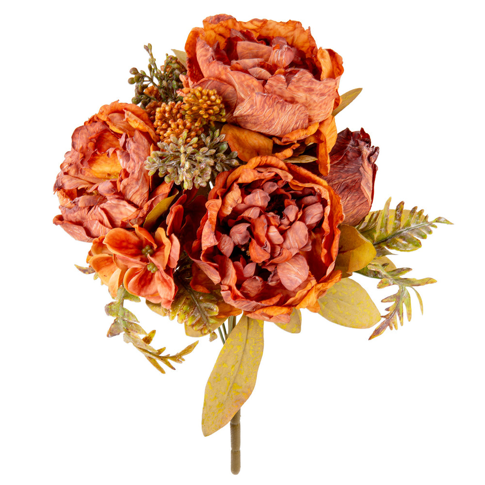 Dry Image Peony Bouquet Copper Beech image 0