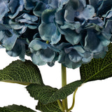 Large Head Hydrangea Blue Green 92cm image 3
