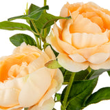 70cm Rose Spray x 3 Pink image 2