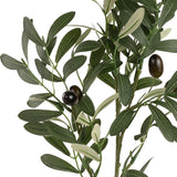 36" Butterfly shape Olive spray x 126 Leaves image 1