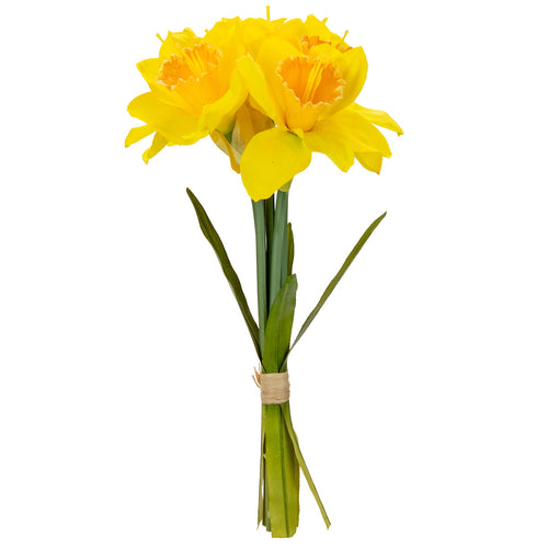 17" Daffodil Bouquet x 6 Heads Yellow image 0