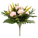 Carnation 40cm Bush Light Pink image 0