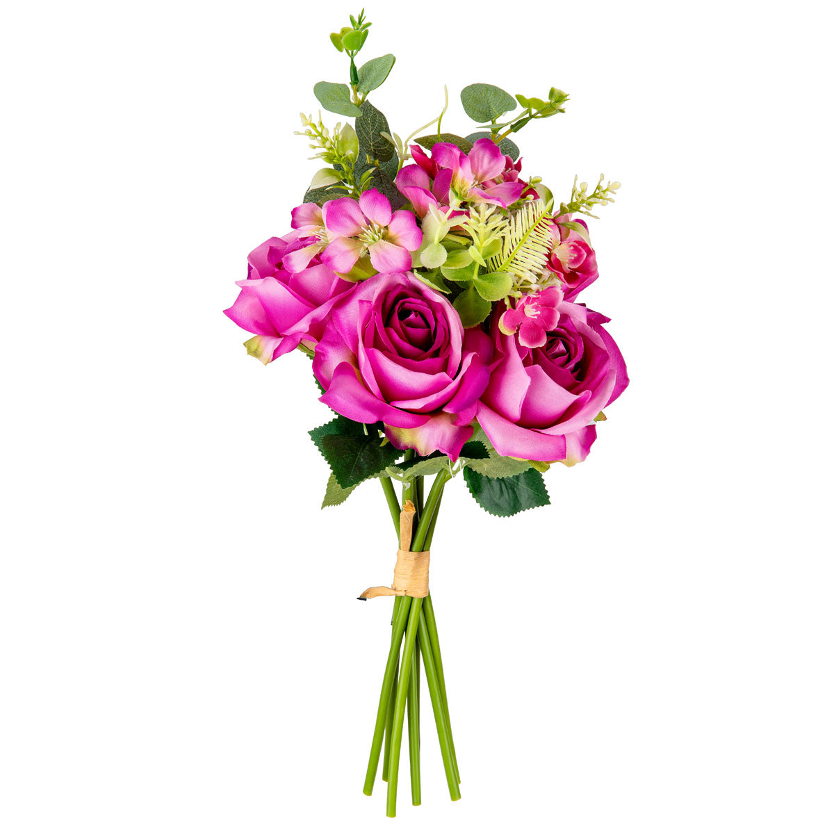 Hand Tied Rose Bunch Purple image 0