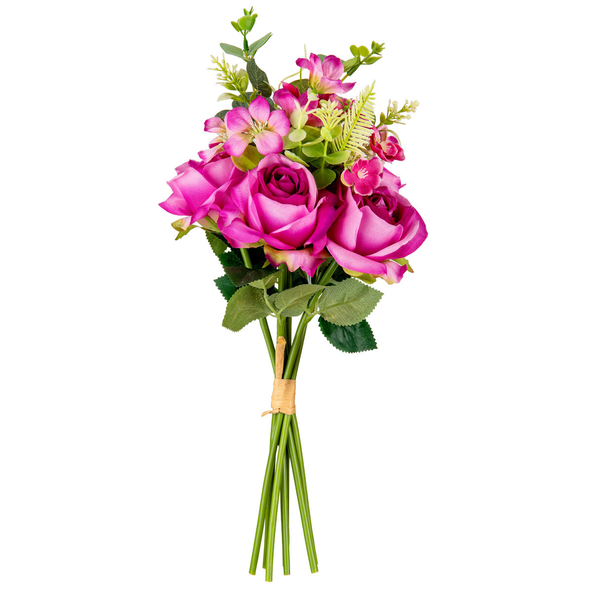 Hand Tied Rose Bunch Purple image 1