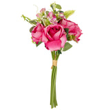 Hand Tied Rose Bunch Dark Pink image 0