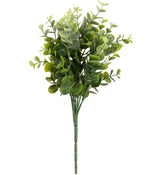 Plastic Eucalyptus Bush Small Olive Green image 0