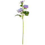 70cm Rose Spray x 3 Lavender image 0