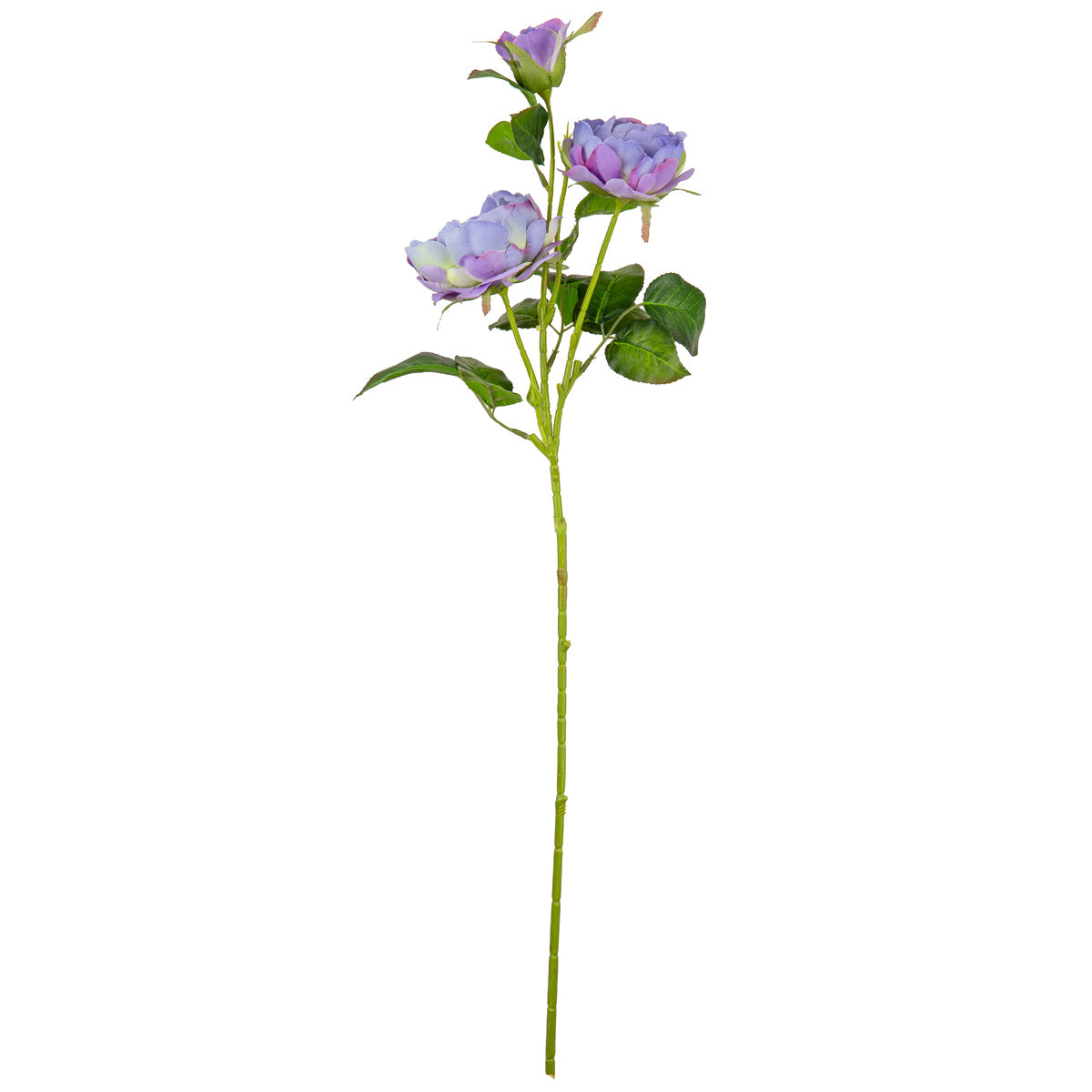 70cm Rose Spray x 3 Lavender image 0