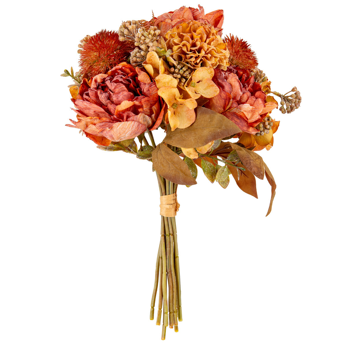 Dry Image Peony Heritage Mixed Bouquet Copper Beech image 1
