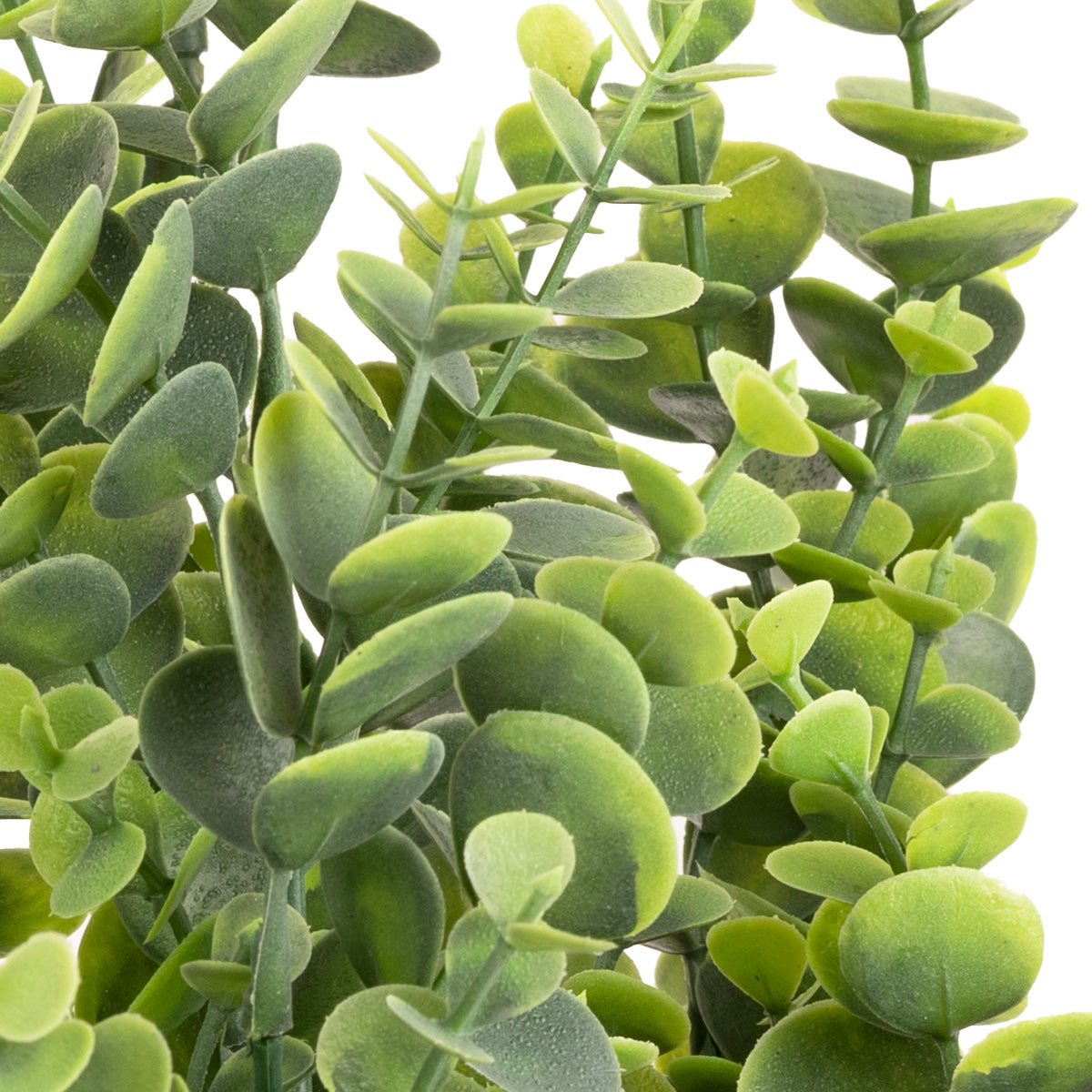 Plastic Eucalyptus Bush Large x 9 Olive Green image 2