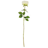 65cm Single Rose White image 0