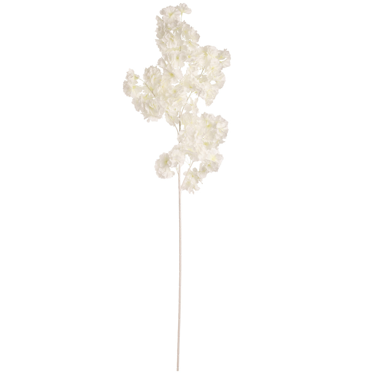 Blossom Spray with White Stem White image 0