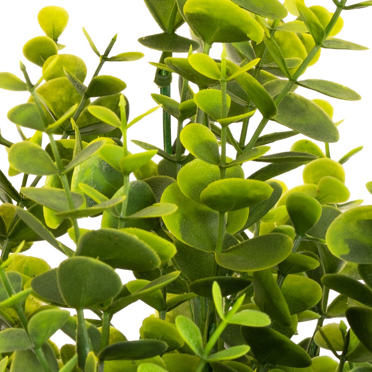 Plastic Eucalyptus Bush Large x 9 Sage Green image 2